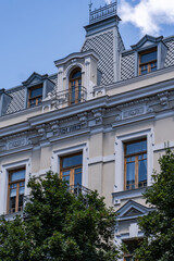 Obraz premium Architecture of Old Tbilisi city in the summer time