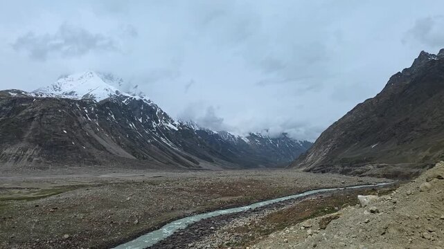 Rugged Rocky Hills of the Himalayas