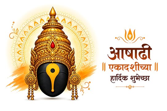 Devshayani Ekadashi/ Ashadhi Ekadashi/ Maha Ekadashi/ Pandharpur Wari Harishayani/ Shayani Ekadashi/ Vitthal Ekadashi/ Prabodhinipurv Ekadashi/ Lord Vitthal Rukmini Devotional Hindu Festival