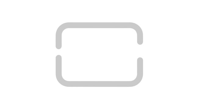 Camera Viewfinder Frame Icon for Photography and Focus Areas