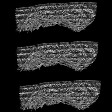 Crushed Foil Texture Brush - Crumpled Metallic Fiber Overlay