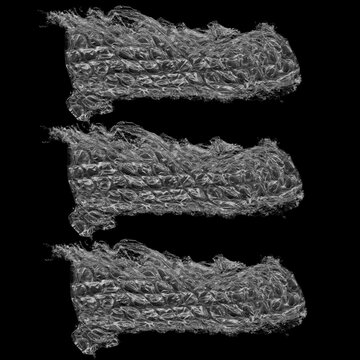 Felt Texture Brush - Coarse Wool Fiber Overlay
