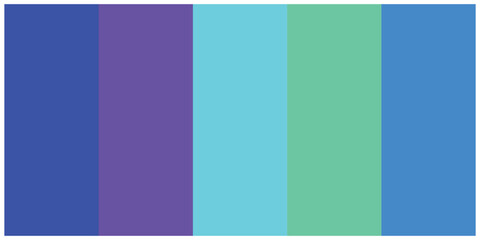 Neon color palette blending electric pink blue green for striking impact © Rohman