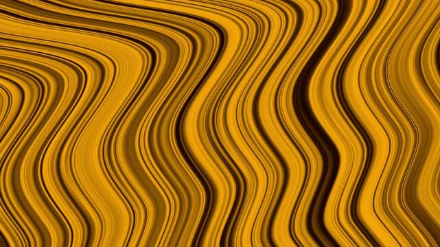 Metallic Yellow Gold Alloy Polished Brass Liquid Marbling Current Loop