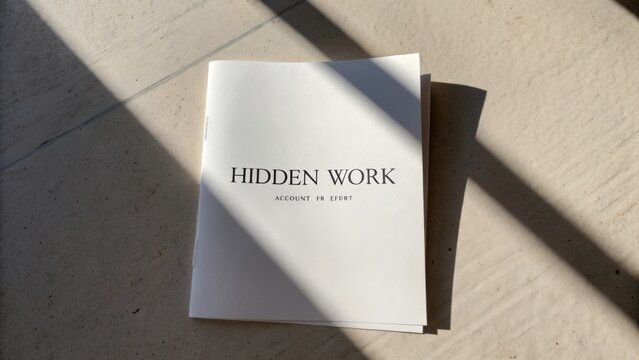 Document revealing unseen efforts and unnoticed tasks highlighting the importance of background contributions to success