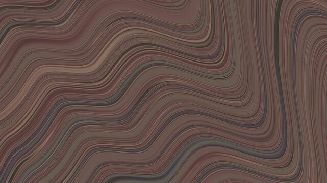 Minimalist Charcoal Slate And Muted Taupe Topographic Map Abstract Vector Loop