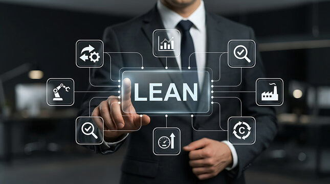 Lean Management Workflow Optimization Business Automation Interface