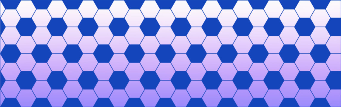 Soccer holographic gradient net with honeycomb hexagon mesh for ball goal pattern and mundial logo. This abstract 3d structure on a horizontal field backdrop combines a high lattice comb through.