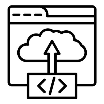 Code Deployment Icon