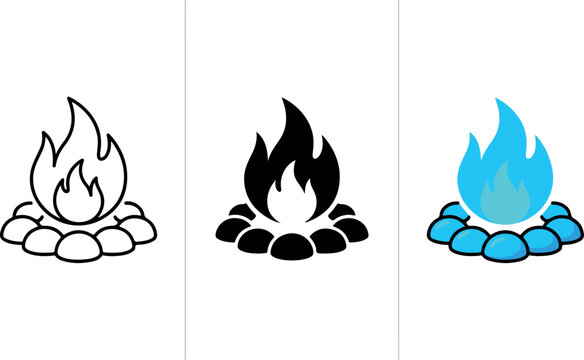 campfire icons