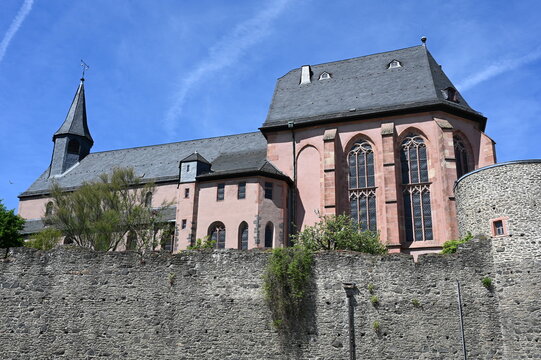 Justiniskirche in Frankfurt.Hoechst