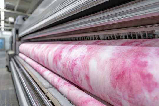 factory is revolutionizing fashion by printing fabrics that mimic touch sensations