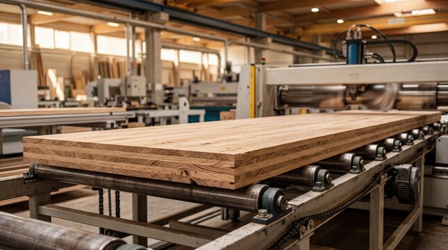 Cross-Laminated Timber Production for Sustainable Construction