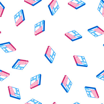 content seo optimization isometric seamless pattern. content seo optimization sign illustration