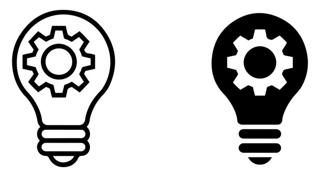 implement icon vector collection set