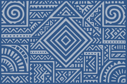 ancient tribe ethnical pattern (artwork 2)
