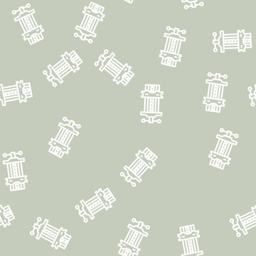 quick release vice line seamless pattern quick release vice thin line illustration