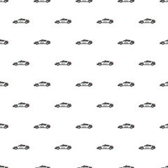 Repeating police patrol cars creating a seamless background © nsit0108