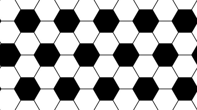 Soccer Background Football Looping Animation Ball Pattern