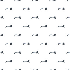 Repeating pattern showing exercising rower machines on white © nsit0108