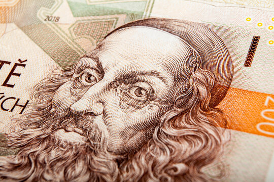 Czech koruna, the monetary unit of the Czech Republic introduced in 1993
