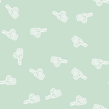 duplicate key line seamless pattern duplicate key thin line illustration