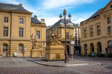 Obraz premium Views from the city of Metz, France