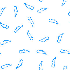 Fototapeta premium whale marine mammal animal vector seamless pattern whale marine mammal animal sign illustration