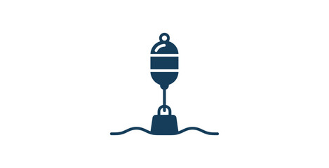 Mooring Buoy Vector Icon © Azahra