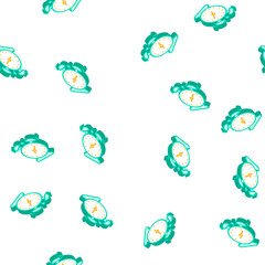 Fototapeta premium watering flowers isometric seamless pattern. watering flowers sign illustration