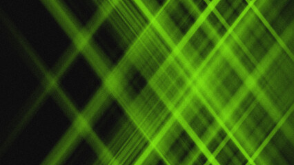 Abstract grainy neon green crossed laser lines grid background © Arthapicture