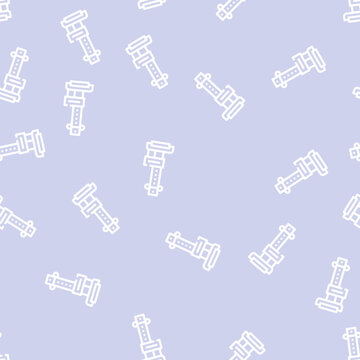 anthropometry tool line seamless pattern anthropometry tool thin line illustration
