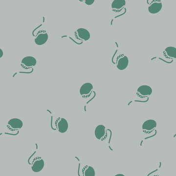 vasectomy surgery glyph vector seamless pattern. vasectomy surgery thin illustration