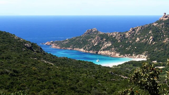 Korsika, Roccapina.