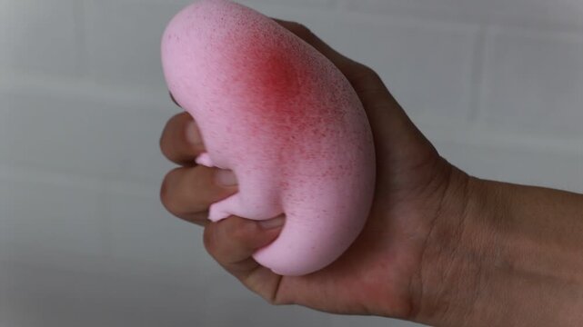 Satisfying Squishy Toy Compression and Slow Rebound