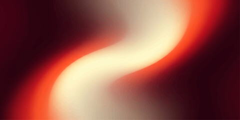 A vibrant abstract swirl of creamy white and fiery orange glows against a deep maroon backdrop, creating a sense of dynamic energy and fluid motion. © ZINGGALALA HOHO
