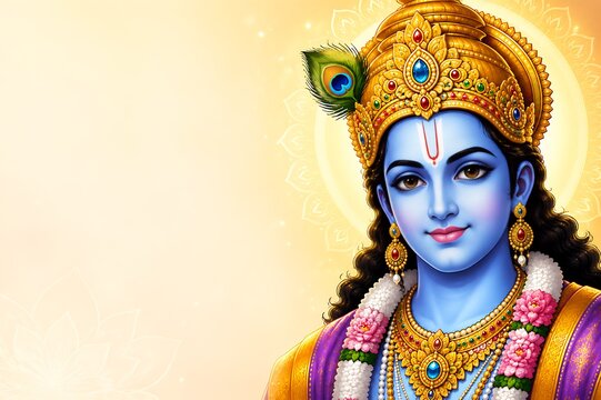 Lord Vishnu on Vaikunth Ekadashi, Krishna/Krushna Janmashtami, Ram Navami, Narsimha Jayanti, Onam, Ekadashi Vrat, Ananta Chaturdashi, Tulasi Vivah, Nirjala Ekadashi, Varah Jayanti, Aashadhi Ekadashi