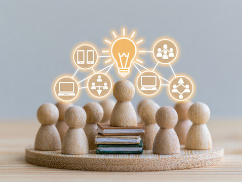 Management and coaching in business development are enhanced by e learning and teamwork, fostering innovation and knowledge sharing for organizational growth and success