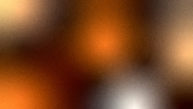 Gradient background exhibits a warm blend of amber and dark brown tones with a distinctive grainy finish suitable for elegant digital creative projects.