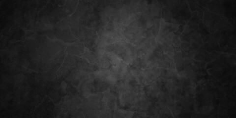 Dark texture chalk board and grunge black board background. Dark charcoal grunge wall texture background. Dark black rough grunge surface with smoke edge.  © MDFAIMIDULISLAM