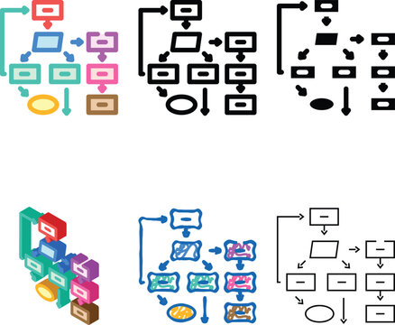 software prototyping color icon vector. software prototyping sign. pack isolated symbol illustration