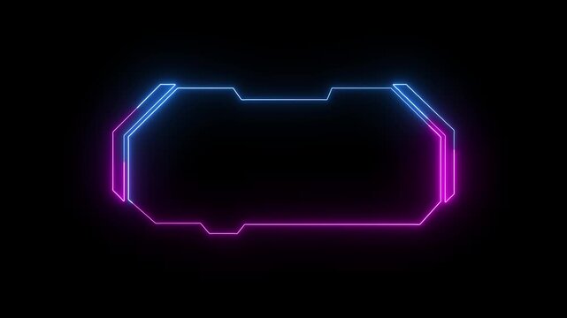 Abstract background animation hud loops purple neon energy lines. Production tools require an abstract background animation hud file. Run an abstract background animation hud track.
