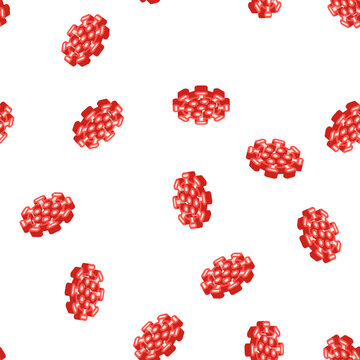 influenza virus isometric seamless pattern. influenza virus sign illustration
