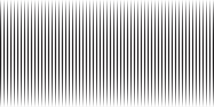 Abstract monochrome background with parallel horizontal black lines on white backdrop