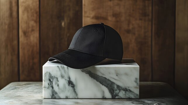 man in a black hat