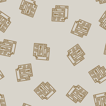 301 redirect seo line seamless pattern 301 redirect seo thin line illustration