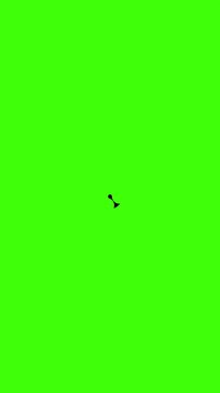 Expanding Geometric Blob Transition Mask Morphing Circle Matte for Seamless Scene Sequence Reveal 4k video
