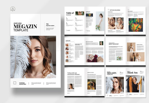 Minimal Magazine Template