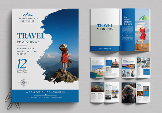 Honeymoon Photo Book Template