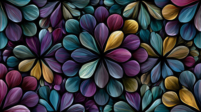 seamless wallpaper design decor wallpaper pattern graphics design art background. Stock Illustration